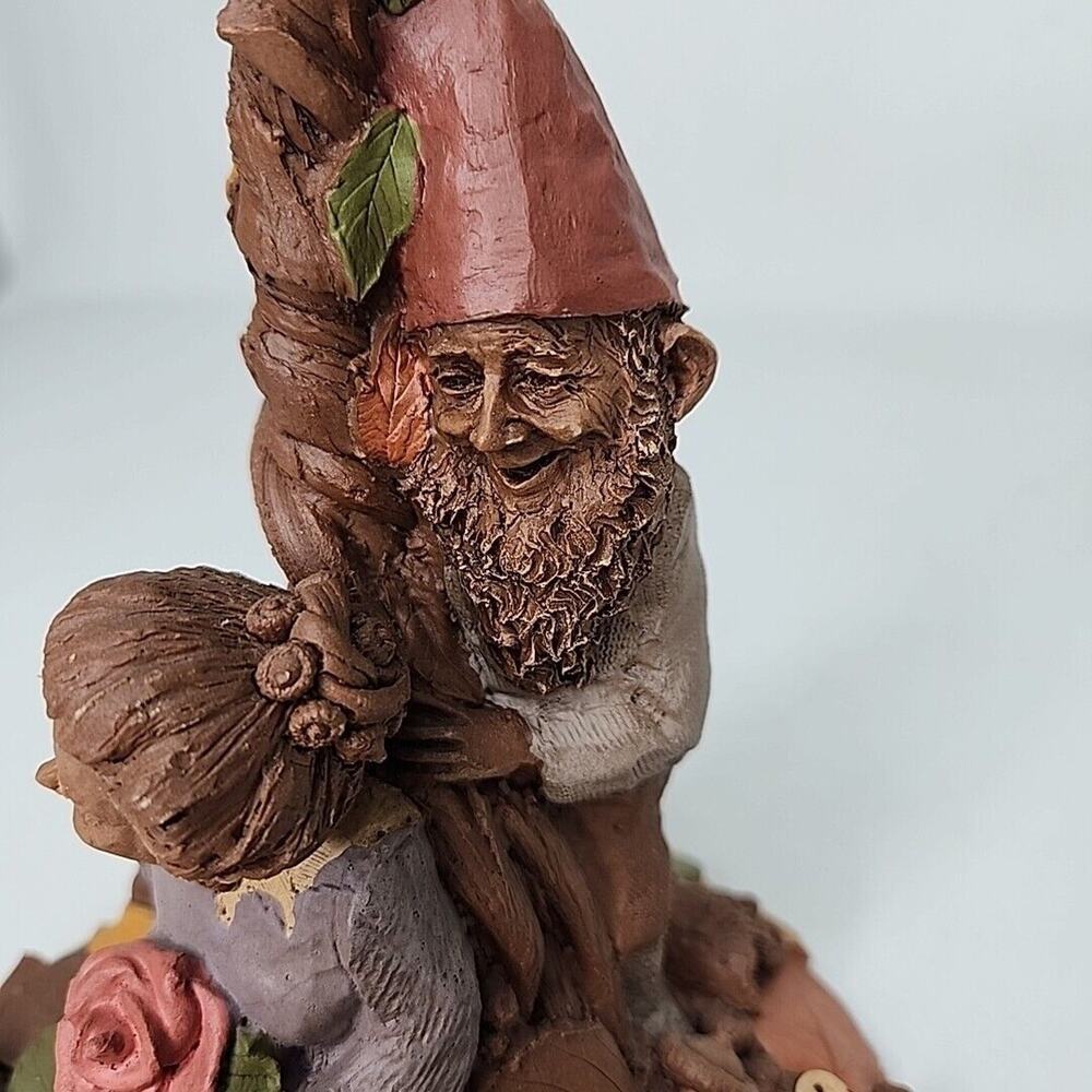 Tom Clark Gnome Sugar and Spice 1984 Sculpture Lovers Courting Rose with COA - Picture 7 of 9